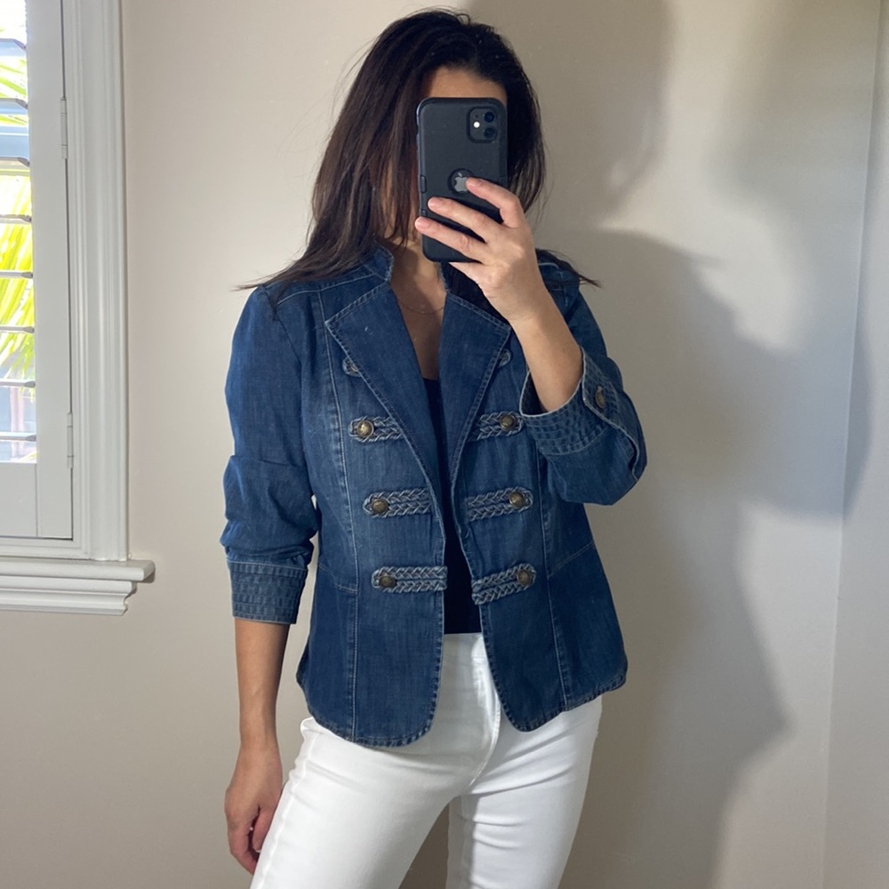 Chico’s denim jacket
